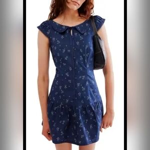 Free People‎ Beasley Mini Dress sz Small NWOT